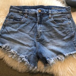 Blank NYC Cut Off Denim Shorts